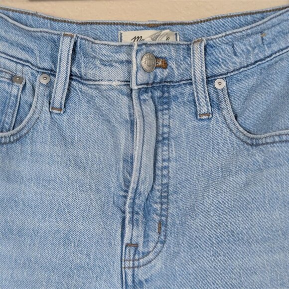 Madewell The Perfect Vintage Straight Leg Jeans Light Wash Women's Sz 30 - Picture 7 of 12